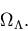 \begin{displaymath}\Omega_\Lambda.
\end{displaymath}
