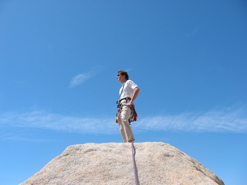 Ben at Joshua Tree