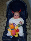 How cute can a devil be?