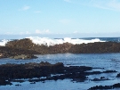 This is why one shouldn't sit on those rocks at high-tide