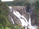 The Barron Falls of the river in the gorge, both of the same name