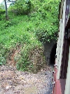 Entering the first of 15 hand-carved tunnels