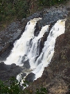 View of the Barron Falls from one of the Skyrail stations