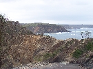 Some spectacularely layered rocky cliffs