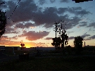 Sunset from Mt. Stromlo, Jan 8, 2005