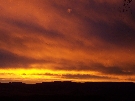 Sunset from Mt. Stromlo, Jan 16, 2005