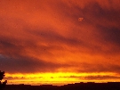 Sunset from Mt. Stromlo, Jan 16, 2005